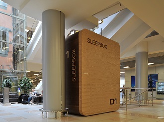 Дизайн отеля. Sleepbox в Москве