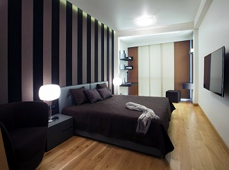 Дизайн интерьера мужской спальни