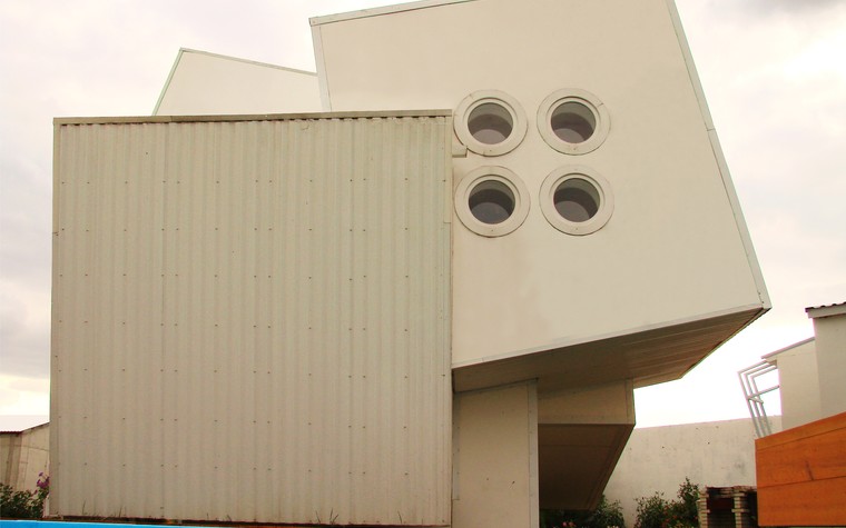 Гостевой дом. фасад из проекта МОДУЛЬ В КУБЕ (ДАЧА), фото №92352