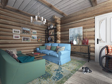 Гостевой дом &laquo;Изба&raquo;, спальня . Фото № 25516, автор Романовская Виталия