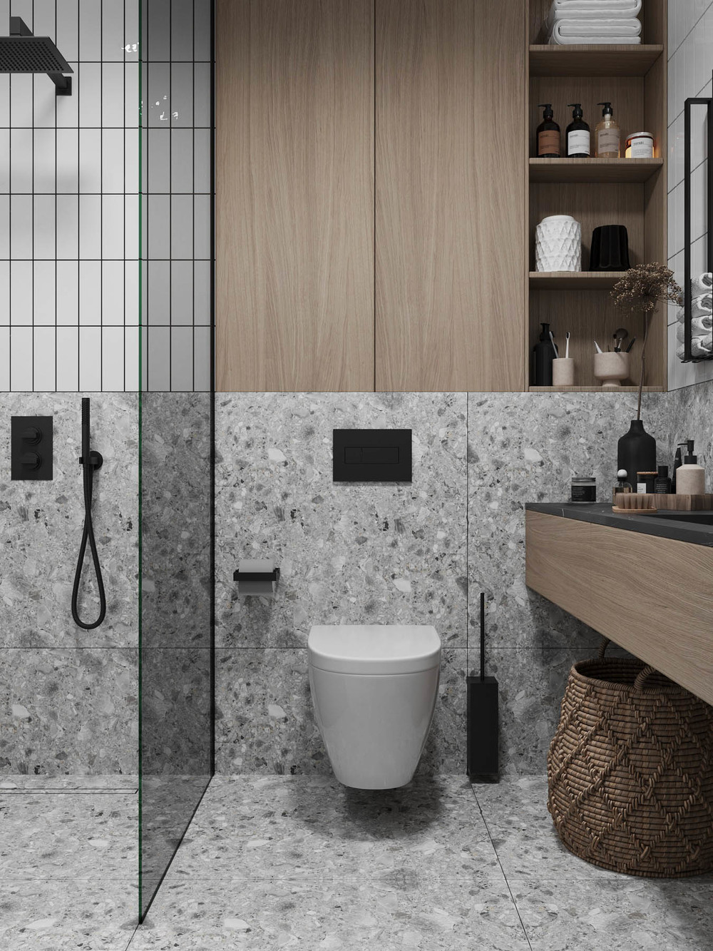 Квартира «ЖК Панорама», ванная, фото из проекта 