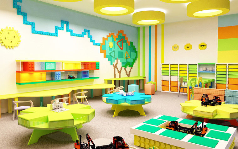 Детские центры, клубы. детский центр, клуб из проекта Лего-комната, фото №93144
