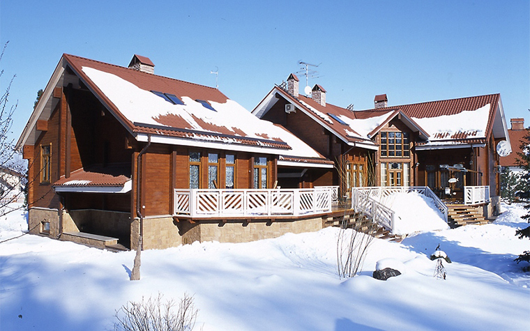 Загородный дом. фасад из проекта , фото №13292