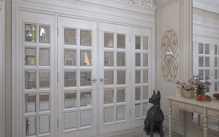 Загородный дом. холл из проекта Дизайн проект дома площадь 500 кв.м в Ленинградской области., фото №78564