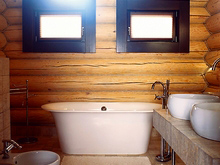 Загородный дом «», ванная . Фото № 705, автор Костёлов Пётр, Розенберг Алексей