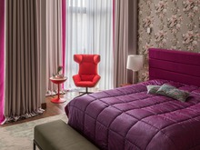 Загородный дом &laquo;Исскусство цвета&raquo;, спальня . Фото № 25471, автор Черненко Ольга