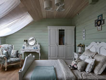 Загородный дом &laquo;Дом из бруса Нежность&raquo;, спальня . Фото № 25499, автор Зорина Елена