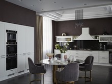 Загородный дом «Berg-house», кухня . Фото № 27913, автор SNOU project Архитектурное бюро