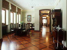 Загородный дом «», столовая . Фото № 5474, автор Муравина Анна