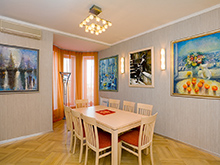 Загородный дом «», столовая . Фото № 6147