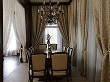 Загородный дом «», столовая . Фото № 6328, автор А2 