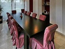 Загородный дом «», столовая . Фото № 6528