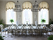 Загородный дом «», столовая . Фото № 7201, автор Истомин Кирилл