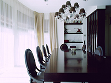 Загородный дом «», столовая . Фото № 8019, автор Belugina+Partners 