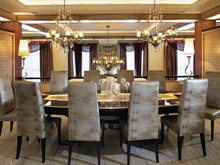 Загородный дом «», столовая . Фото № 8463, автор Дом-А 