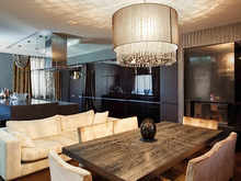 Загородный дом «», столовая . Фото № 8598, автор Handswel 