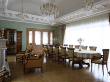 Загородный дом «», столовая . Фото № 8846, автор Пятый радиус Архитектурное бюро