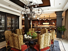 Загородный дом «», столовая . Фото № 9251, автор Миронова Татьяна