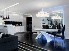 Загородный дом «», столовая . Фото № 9360, автор Кутузова Марина