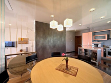 Загородный дом «», столовая . Фото № 9430