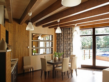 Загородный дом «», столовая . Фото № 9597, автор Кузембаев Тотан