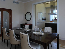 Загородный дом «», столовая . Фото № 9647, автор Шатилова Дарья