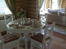 Загородный дом «», столовая . Фото № 10027, автор Зеленецкая Варвара