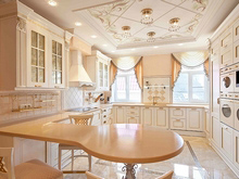 Загородный дом «», кухня . Фото № 10362, автор БЕРНИ дизайн 