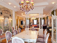 Загородный дом «», столовая . Фото № 10365, автор БЕРНИ дизайн 