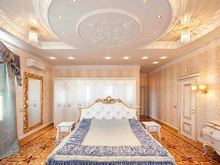 Загородный дом &laquo;&raquo;, спальня . Фото № 10356, автор БЕРНИ дизайн 