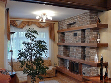 Загородный дом «», гостиная . Фото № 10383, автор Хрулевы Лариса и Владимир