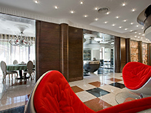 Загородный дом «», гостиная . Фото № 11445, автор Кулишова Елена