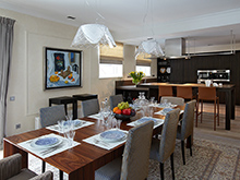 Загородный дом «», столовая . Фото № 11092, автор Звездина Анна