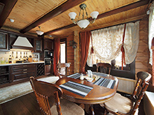 Загородный дом «», столовая . Фото № 11348, автор Шаманова Ирина