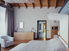 Загородный дом &laquo;&raquo;, спальня . Фото № 11355, автор Panacom архитектурное бюро