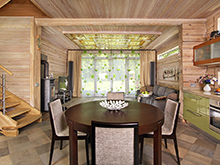 Загородный дом «», столовая . Фото № 11435, автор Март 