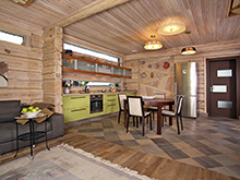 Загородный дом «», кухня . Фото № 11437, автор Март 