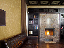 Загородный дом «», гостиная . Фото № 11486, автор Погорельчук Владимир