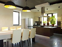 Загородный дом «», столовая . Фото № 11483, автор Погорельчук Владимир