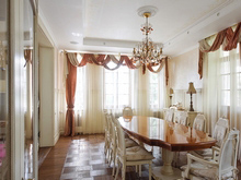 Загородный дом «», столовая . Фото № 11649, автор Мастерская Воронцовых 