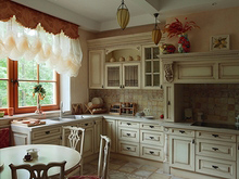 Загородный дом «», кухня . Фото № 11650, автор Мастерская Воронцовых 