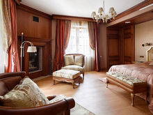 Загородный дом &laquo;&raquo;, спальня . Фото № 11651, автор Мастерская Воронцовых 