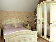 Загородный дом &laquo;&raquo;, спальня . Фото № 11986, автор Студия интерьерного дизайна 8dis design studio