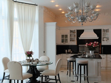 Загородный дом «», кухня . Фото № 12012, автор Domoff Group 