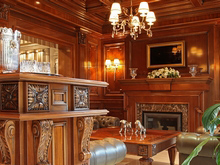 Загородный дом «», гостиная . Фото № 12182