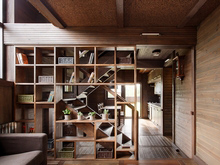 Загородный дом «», гостиная . Фото № 12304, автор Костёлов Пётр