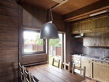 Загородный дом «», кухня . Фото № 12305, автор Костёлов Пётр