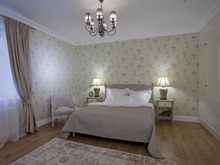 Загородный дом &laquo;&raquo;, спальня . Фото № 12324, автор Салахова Дина