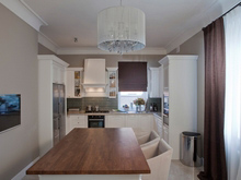 Загородный дом «», кухня . Фото № 12328, автор Салахова Дина