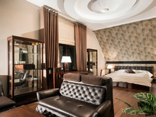 Загородный дом &laquo;&raquo;, спальня . Фото № 12461, автор АвКубе 